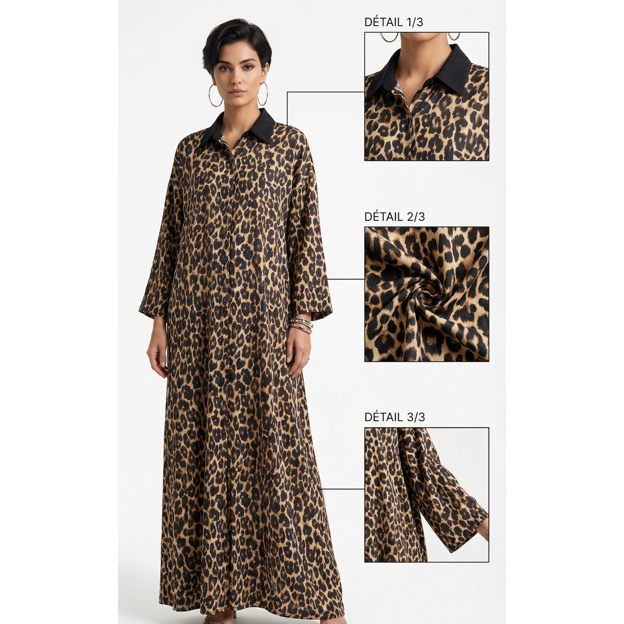 Robe Léopard Élegance thumbnail 3