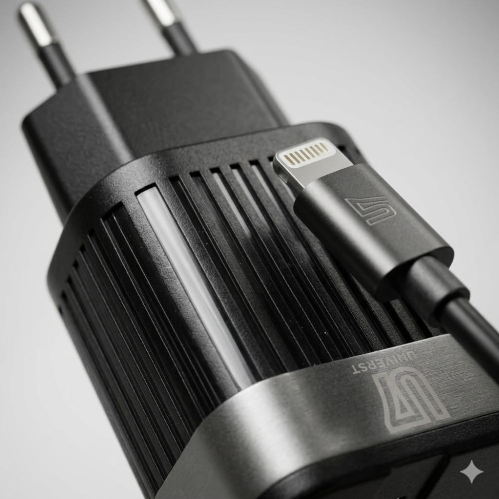 Chargeur Usb-c Avec Câble Lightning – Charge Pd, Adaptateur Secteur Iphone
