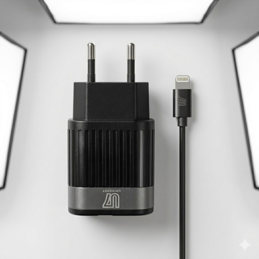 Chargeur Usb-c Avec Câble Lightning – Charge Pd, Adaptateur Secteur Iphone thumbnail 3