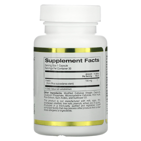 California Gold Nutrition, Fisetin With Novusetin
