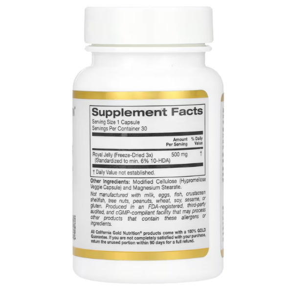 Royal Jelly - 30 Veggie Caps