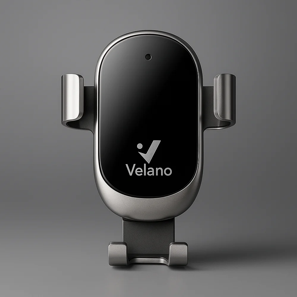 Support telephone voiture VR-04 pour grille d aeration, compact et stable thumbnail 4