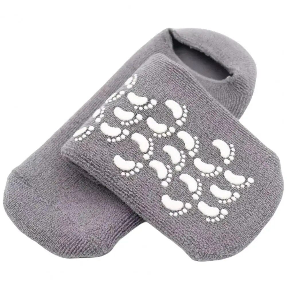 2 Paires De Chaussettes De Soins - Gris