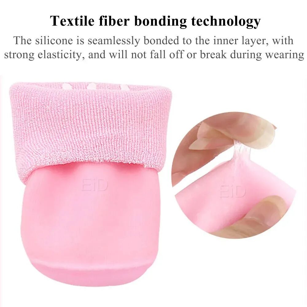 2 Paires De Chaussettes De Soins - Rose thumbnail 3