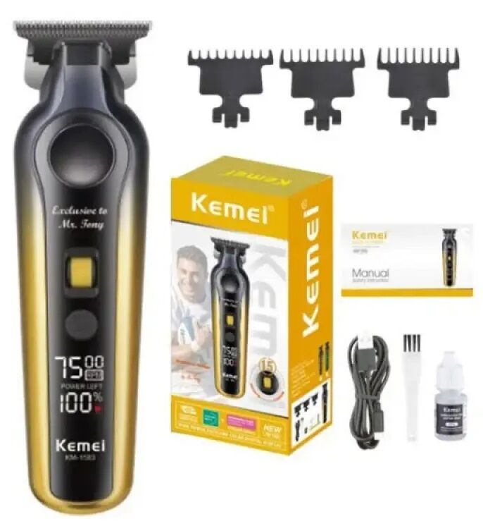 Tondeuse À Cheveux Professionnelle Rechargeable