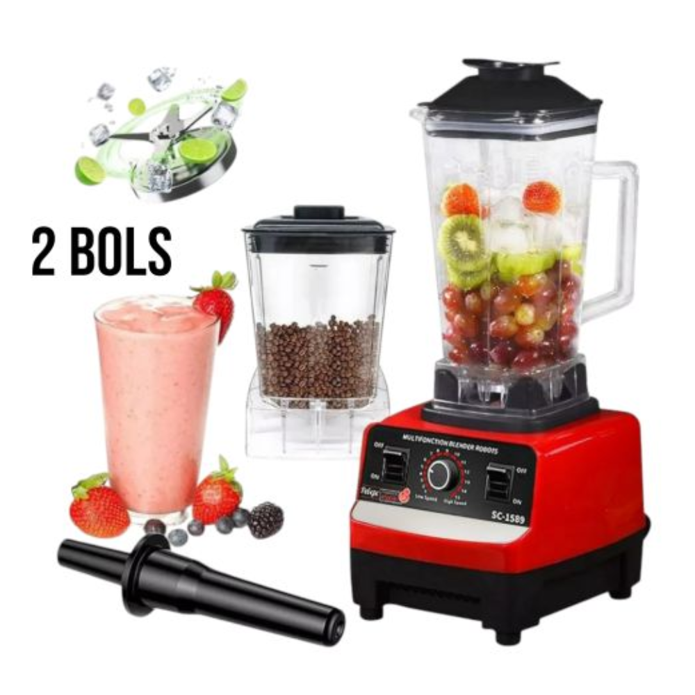 Blender Haute Performance 2 En 1 Kraft Line K-002 – 2,5 L