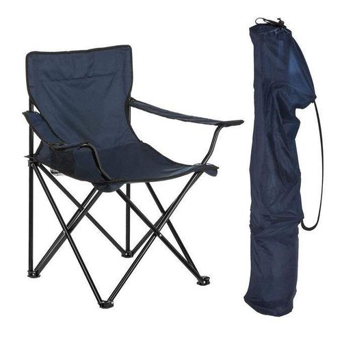 Chaise Pliante de Plage & Camping – Avec Porte-bouteille et Pochette