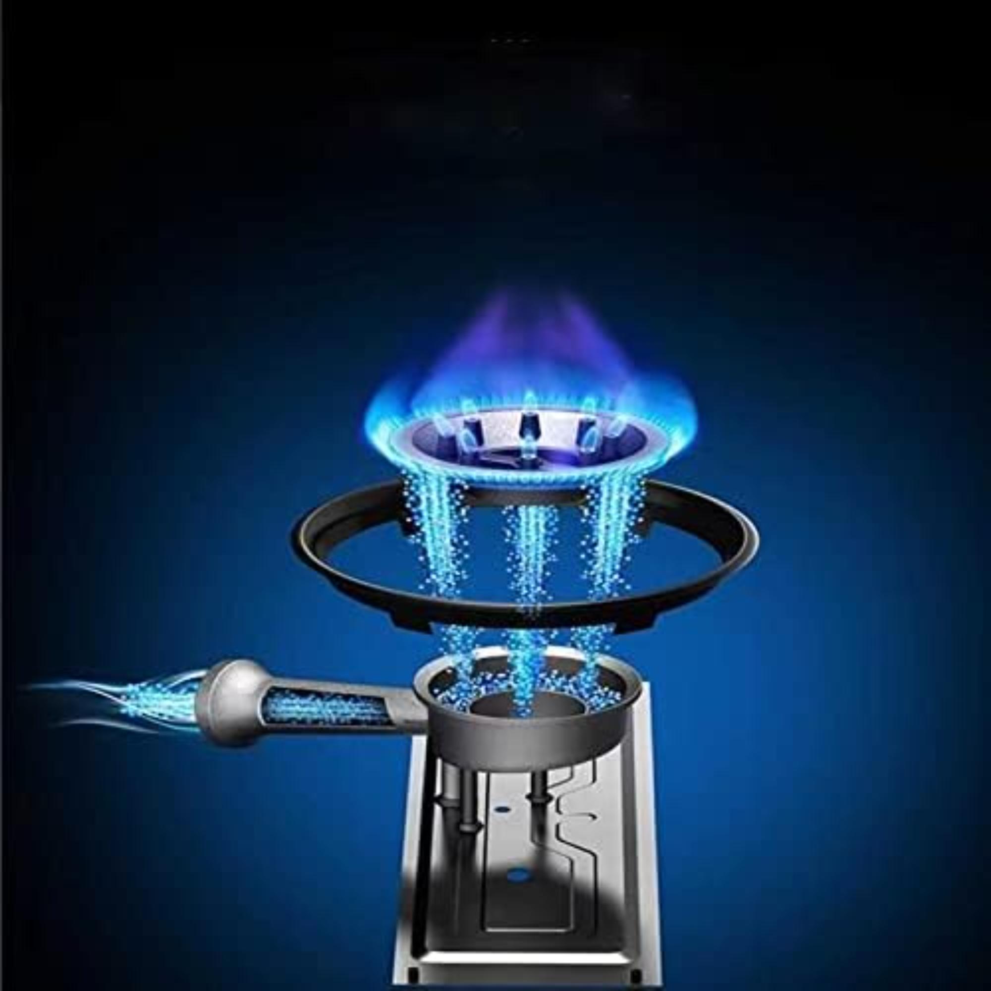 Réchaud À Gaz Portable De Camping À Un Brûleur Avec Étui De Transport - Barbecue Compact D'extérieur Pour La Maison, Les Restaurants Et Une Utilisation Intérieure Et Extérieure thumbnail 4