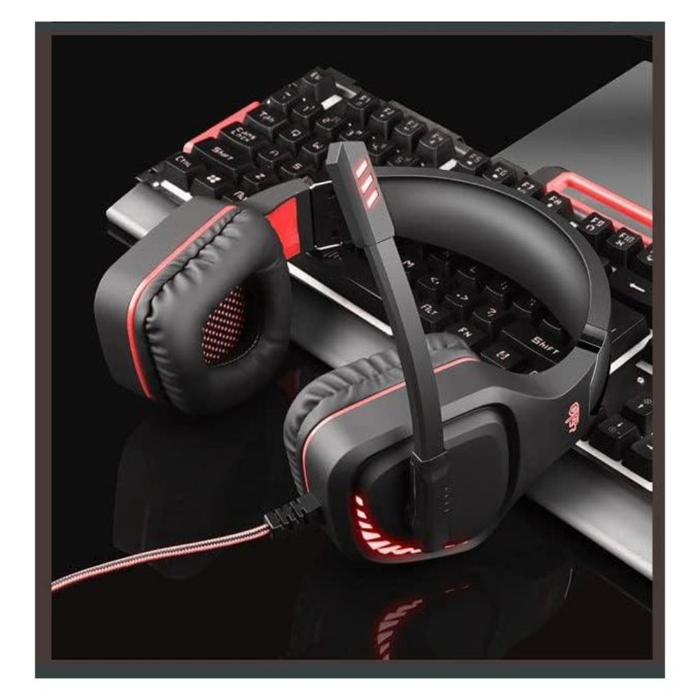 Casque Gamer Gaming Headset Gt97 - Couleur Aleatoire thumbnail 6