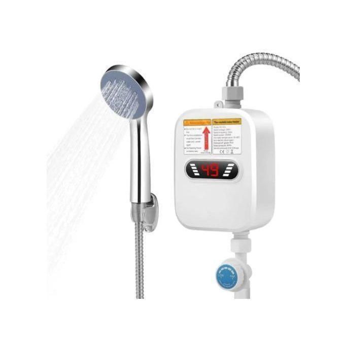 Mini Chauffe-eau Électrique Sans Réservoir – Eau Chaude Instantanée – Robinet Avec Écran Numérique
