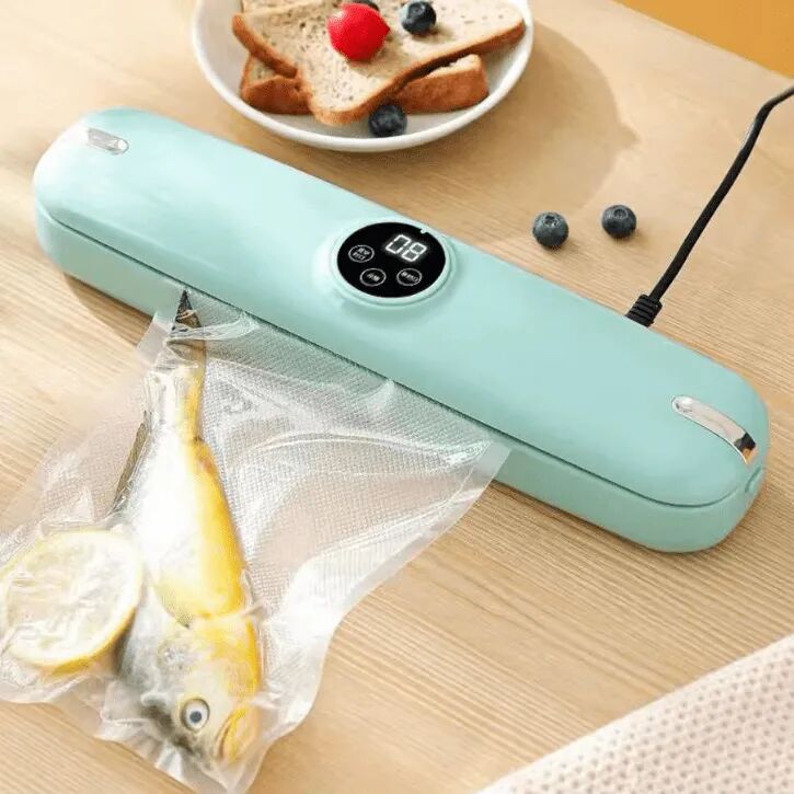 Appareil De Mise Sous Vide Alimentaire Pour Usage Domestique, Double Voltage Et Fermeture Hermétique