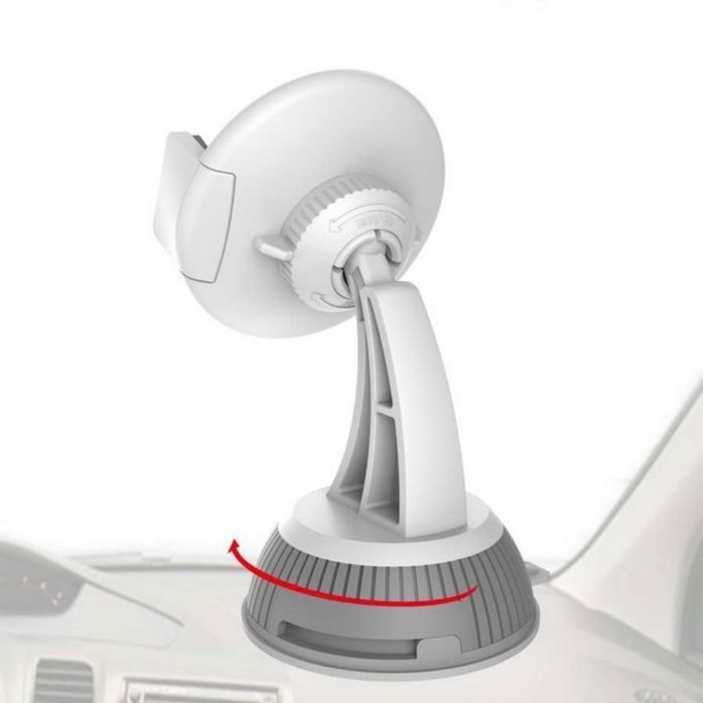 Support De Téléphone Pour Voiture - Rotation 360° - Installation Sans Outils thumbnail 3