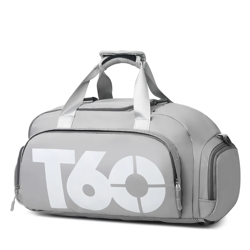 Sac De Sport Multifonction T60 – Grande Capacité Avec Compartiment Chaussures