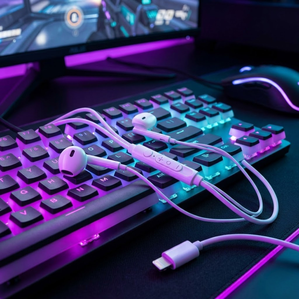 Ecouteurs Filaire Son lightning thumbnail 5