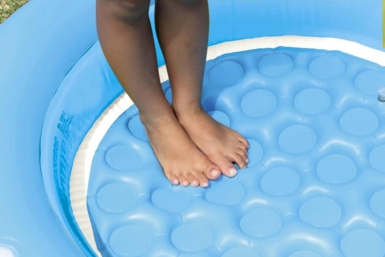 Mini Piscine Gonflable Bébé Avec Toit Ombragé Idéale Pour Jardin, Plage Ou Cour thumbnail 6
