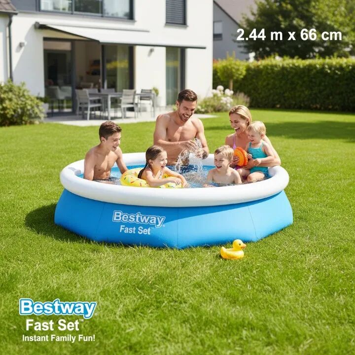 Piscine Familiale Gonflable Fast Pour Jardin Et Loisirs Aquatiques