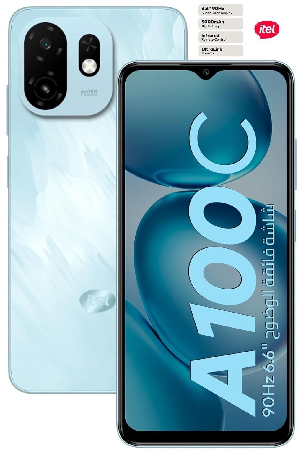 Smartphone A100c 6.6" Ips Tft 64gb Of Storage Ram 6 Go