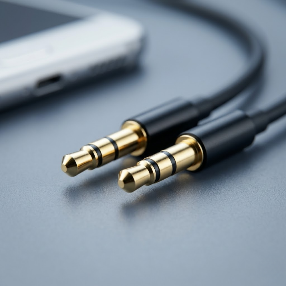 Cable Audio Stereo 1m - Compatible Smartphones, Tablettes Et Lecteurs Mp3 thumbnail 3