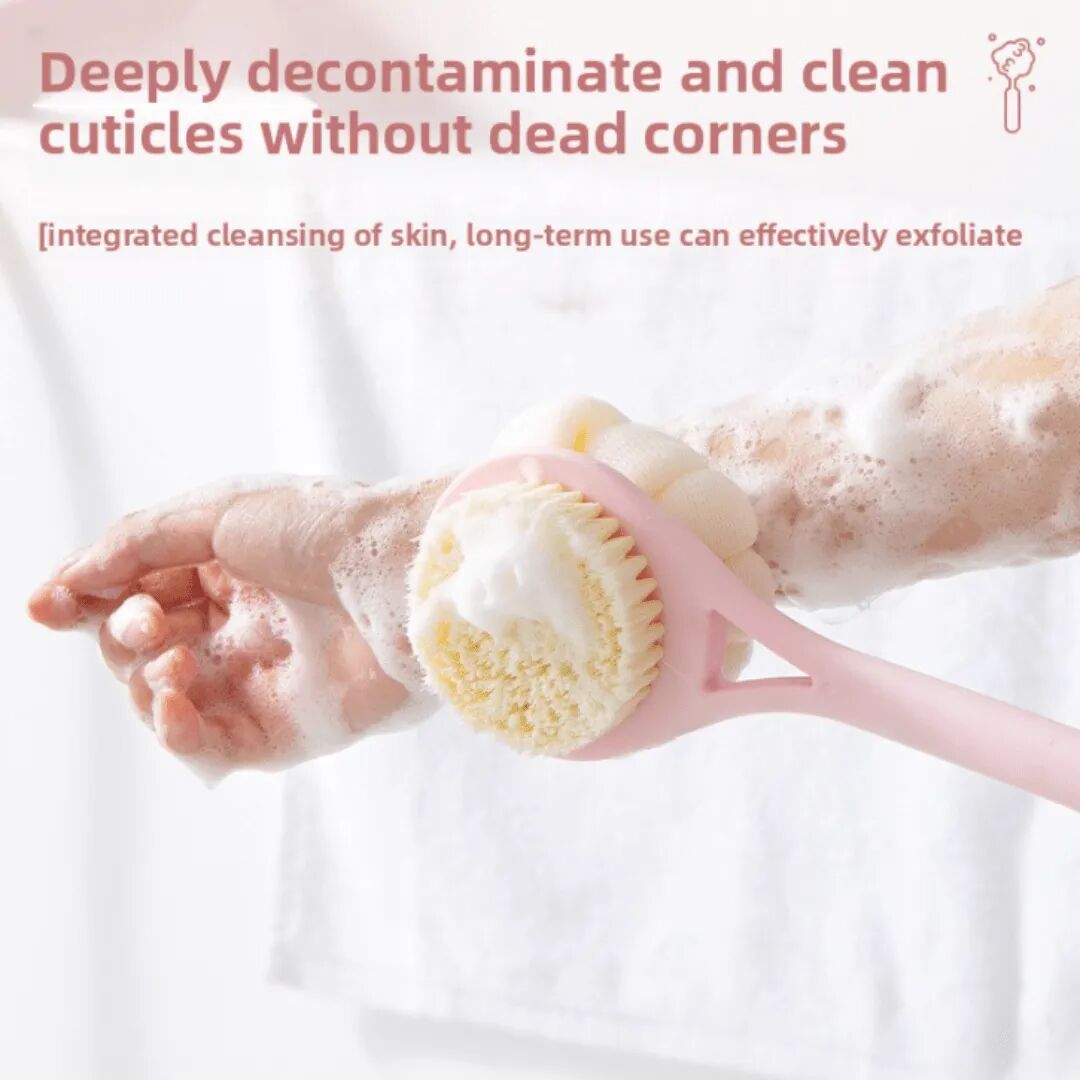 Brosse De Bain Double Face Certifiée Pour Le Soin Complet Du Corps (colleur Aléatoire) thumbnail 4