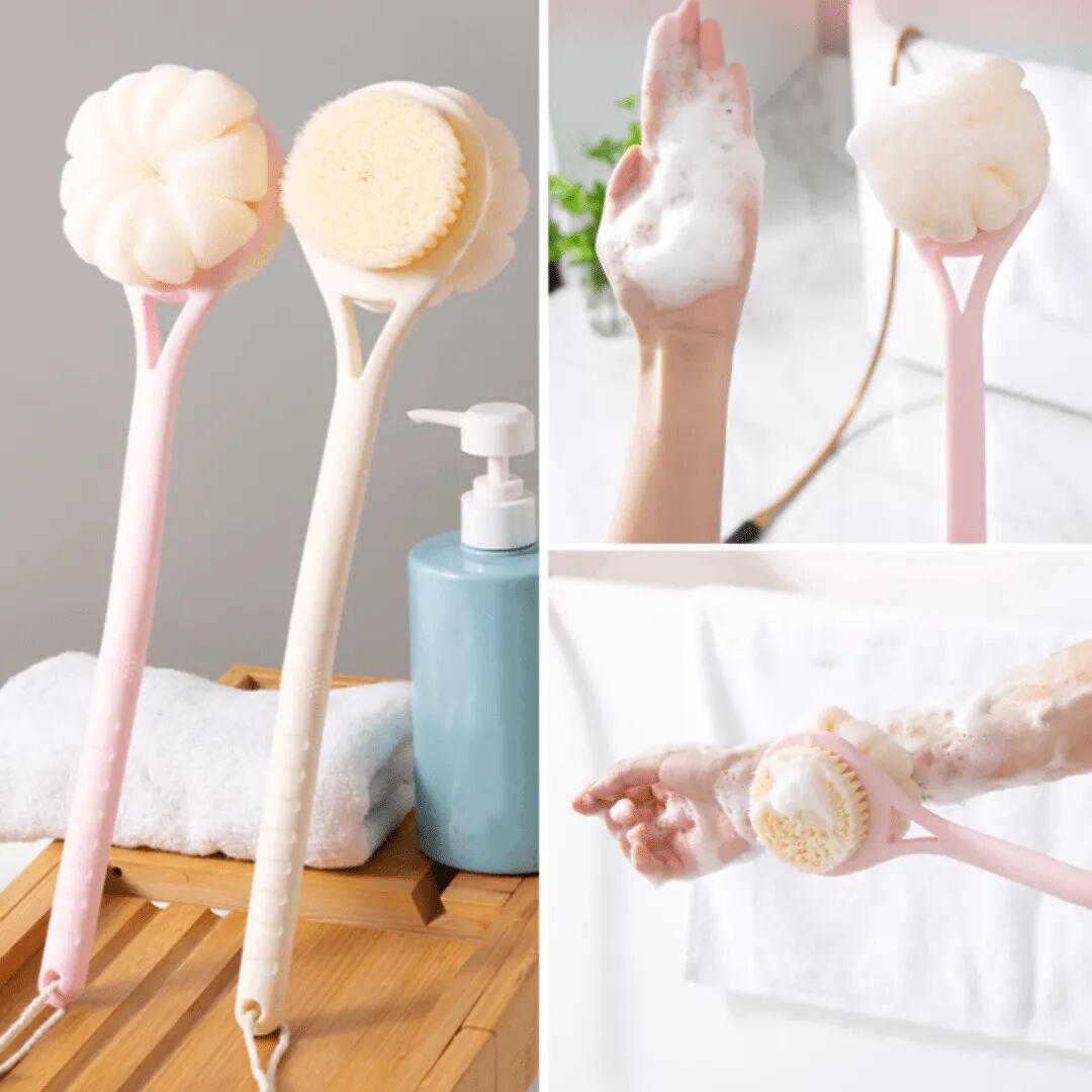 Brosse De Bain Double Face Certifiée Pour Le Soin Complet Du Corps (colleur Aléatoire) thumbnail 5
