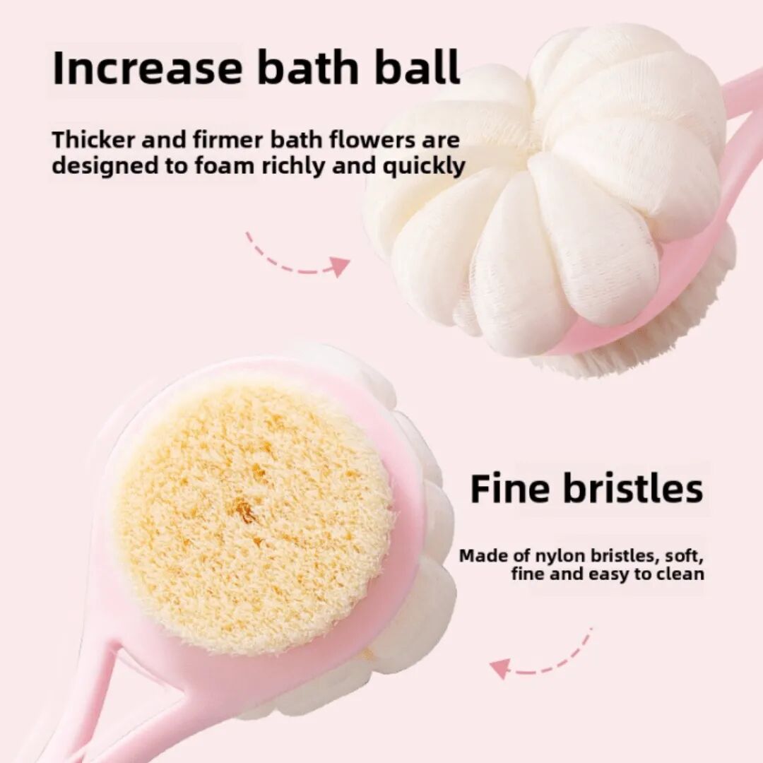 Brosse De Bain Double Face Certifiée Pour Le Soin Complet Du Corps (colleur Aléatoire) thumbnail 6