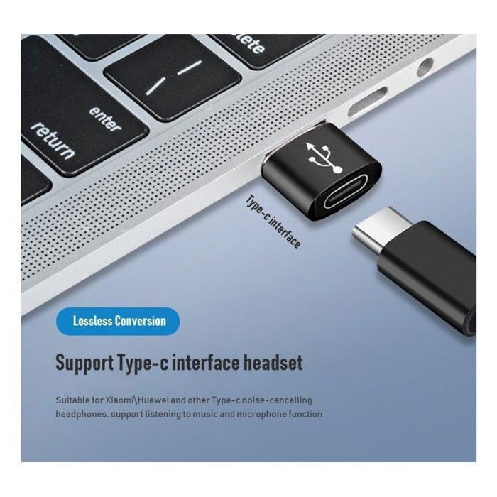 Adaptateur Usb Otg Mâle Vers Type C Femelle thumbnail 4