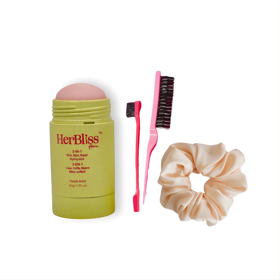 Bâton Coiffant + Brosse À Cheveux + Chouchou En Soie thumbnail 3