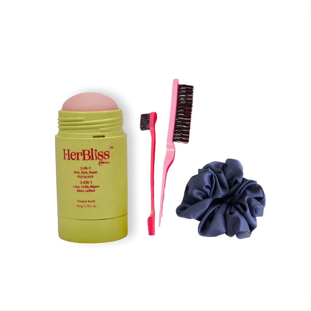 Bâton Coiffant + Brosse À Cheveux + Chouchou En Soie thumbnail 4