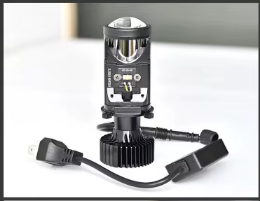 Phares À Lentille Led Y6d H4 Pour Voiture, Adaptés Aux Distances Longues Et Courtes,phares De Moto,grandes Lentilles,haute Luminosité thumbnail 3
