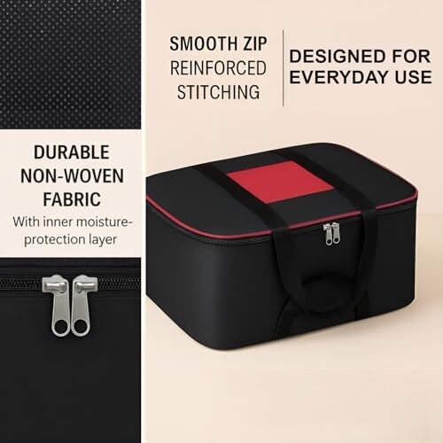 Lot De 2 Sacs De Rangement Sous Vide Pour Vêtements – Organisateurs Sous Lit Résistants À L’humidité Pour Couvertures & Habits thumbnail 6