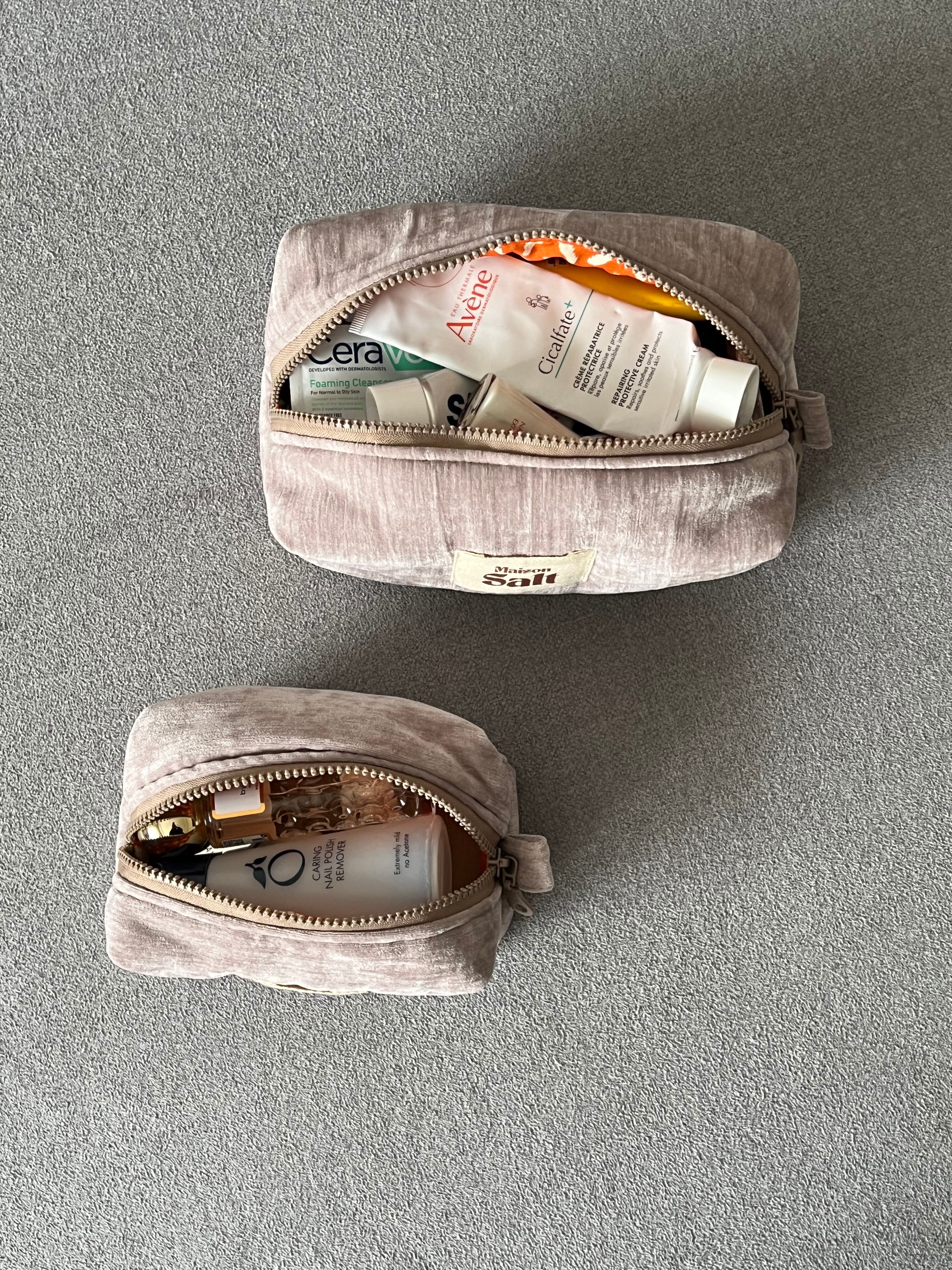 Pack Trousse Medium & Small [marron Cacao]