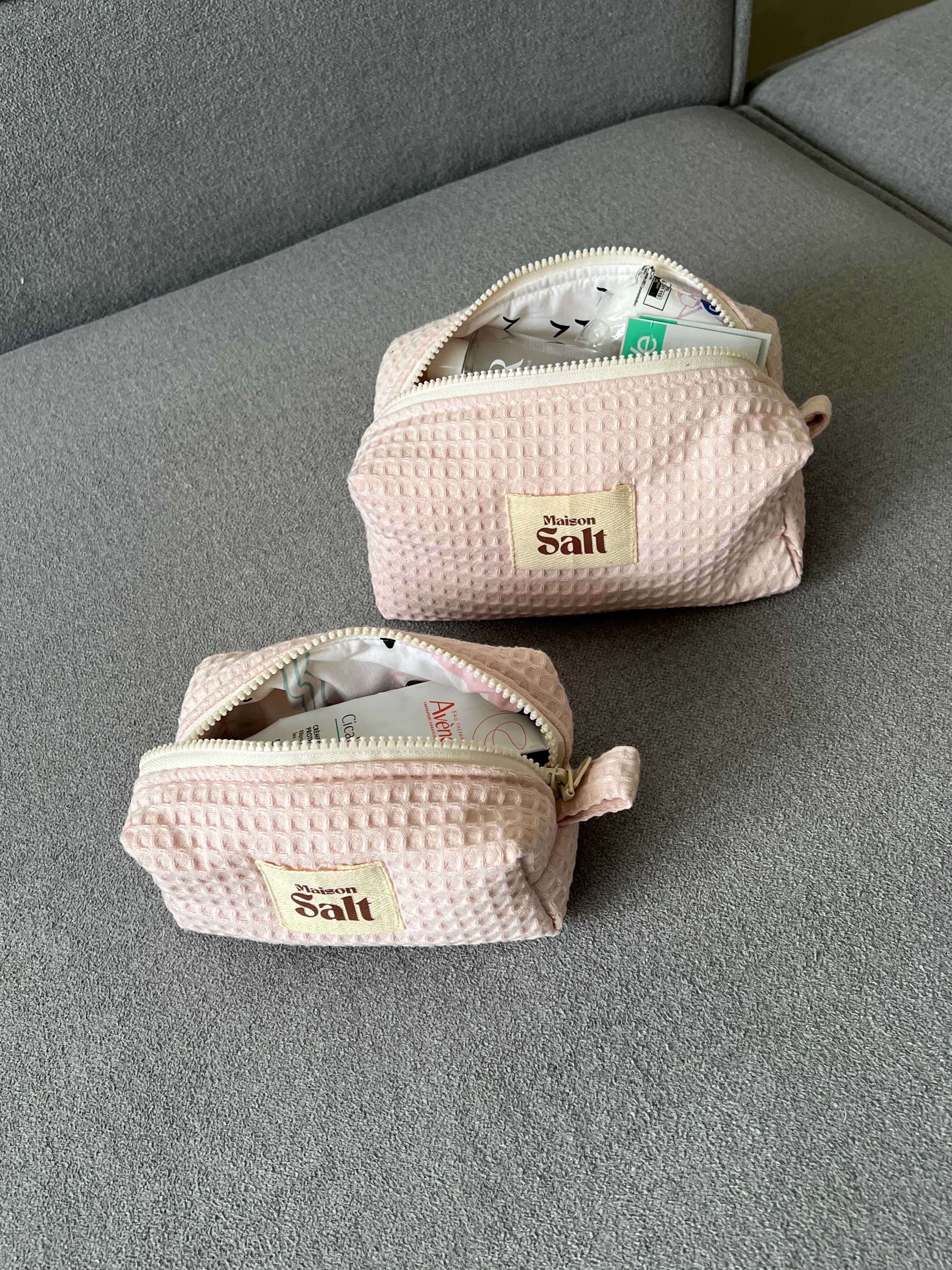 Pack Trousse Medium & Small [rose Nid D'abeille]