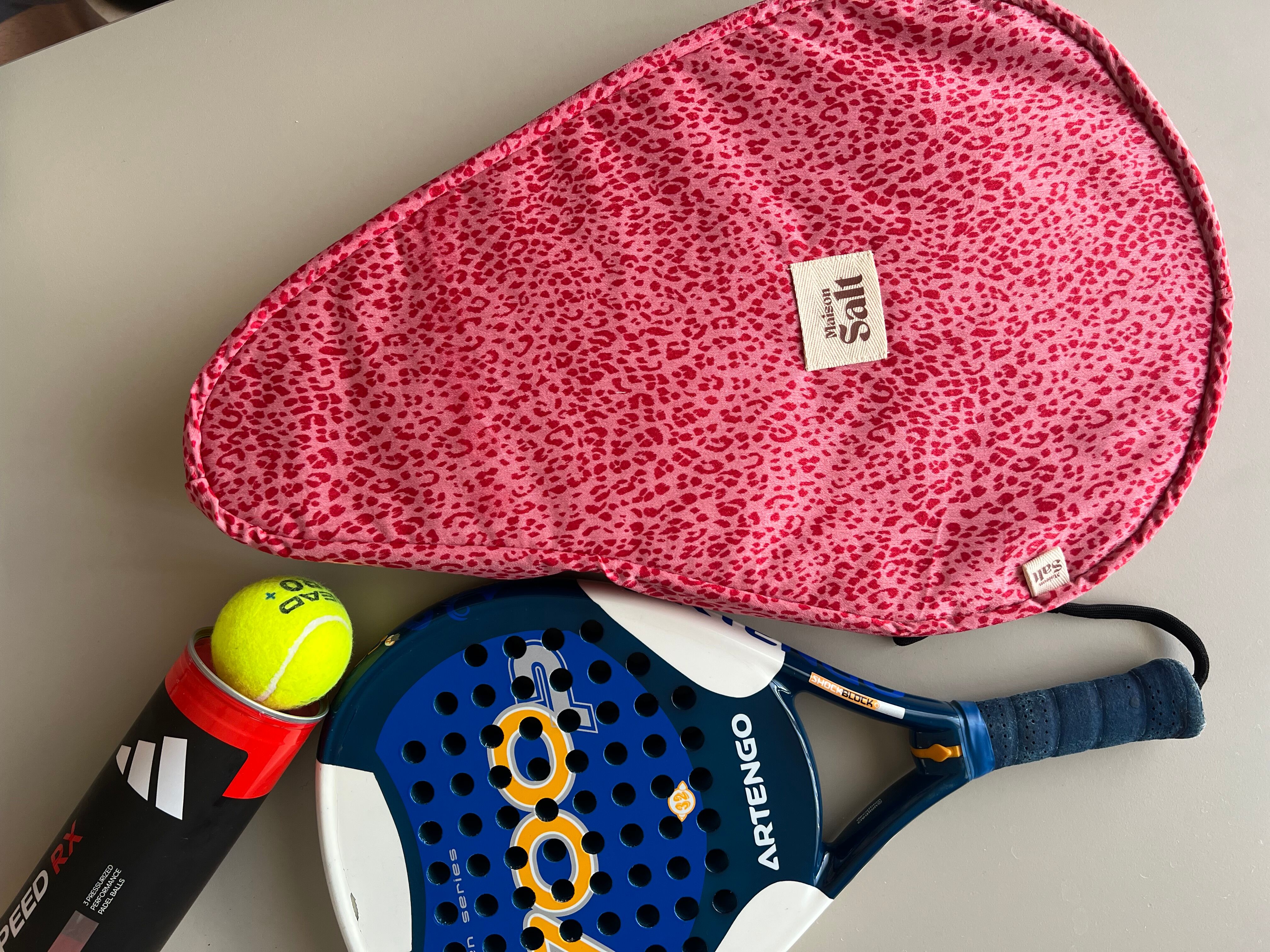 Sac De Raquette Padel (rose Framboise) thumbnail 3