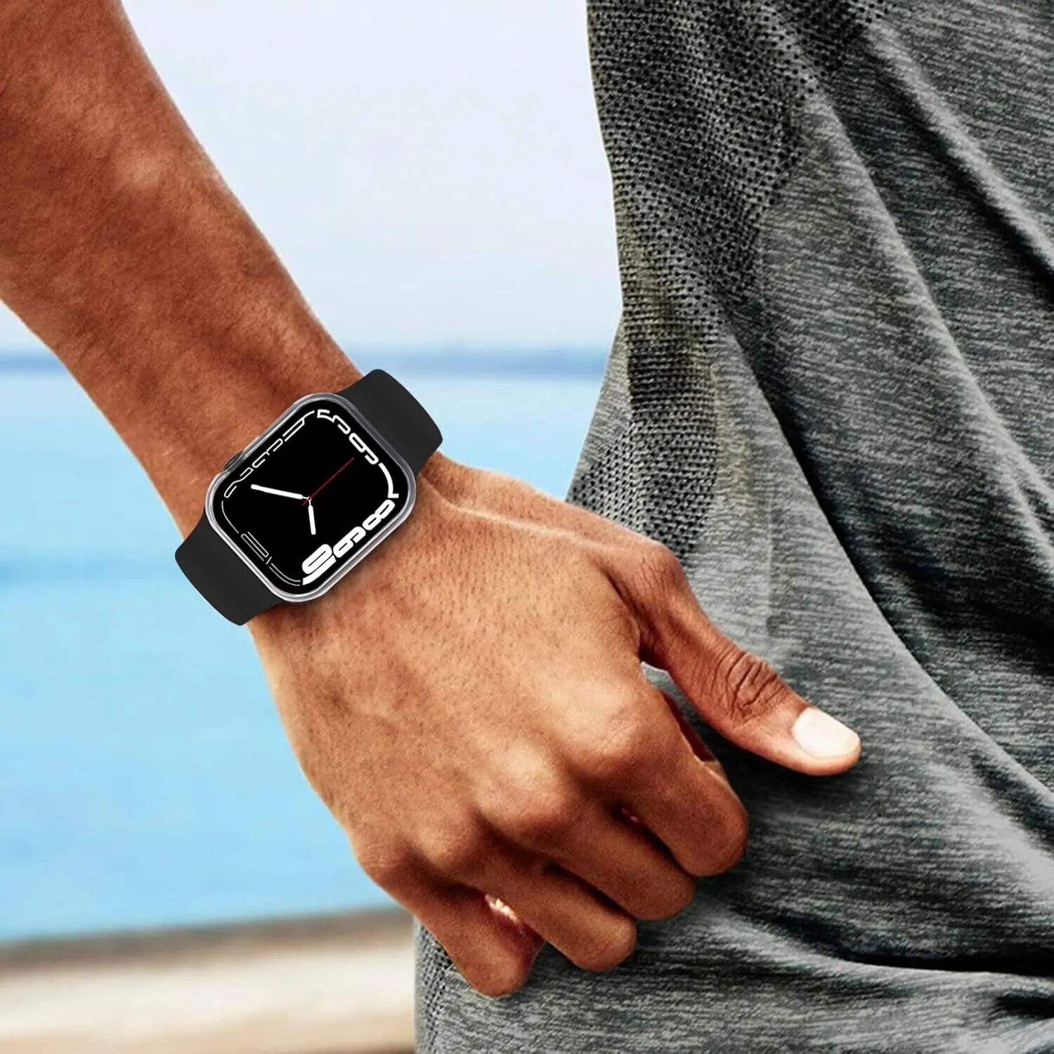 Montre Connectée Sportive Pour Hommes Et Femmes, Personnalisable Et Multifonctionnelle (colleur Aléatoire) thumbnail 5