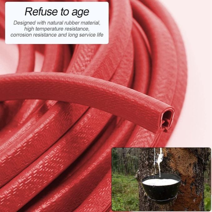 Protecteur De Porte De Voiture 5m,protection Latérale Universelle,bord De Porte, Bande De Protection Automatique,bandes D'étanchéité En Caoutchouc Pour Voitures thumbnail 3