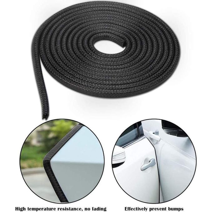 Bande De Protection Porte Voiture 5m Universelle – Protecteur De Bord & Joint D’étanchéité En Caoutchouc