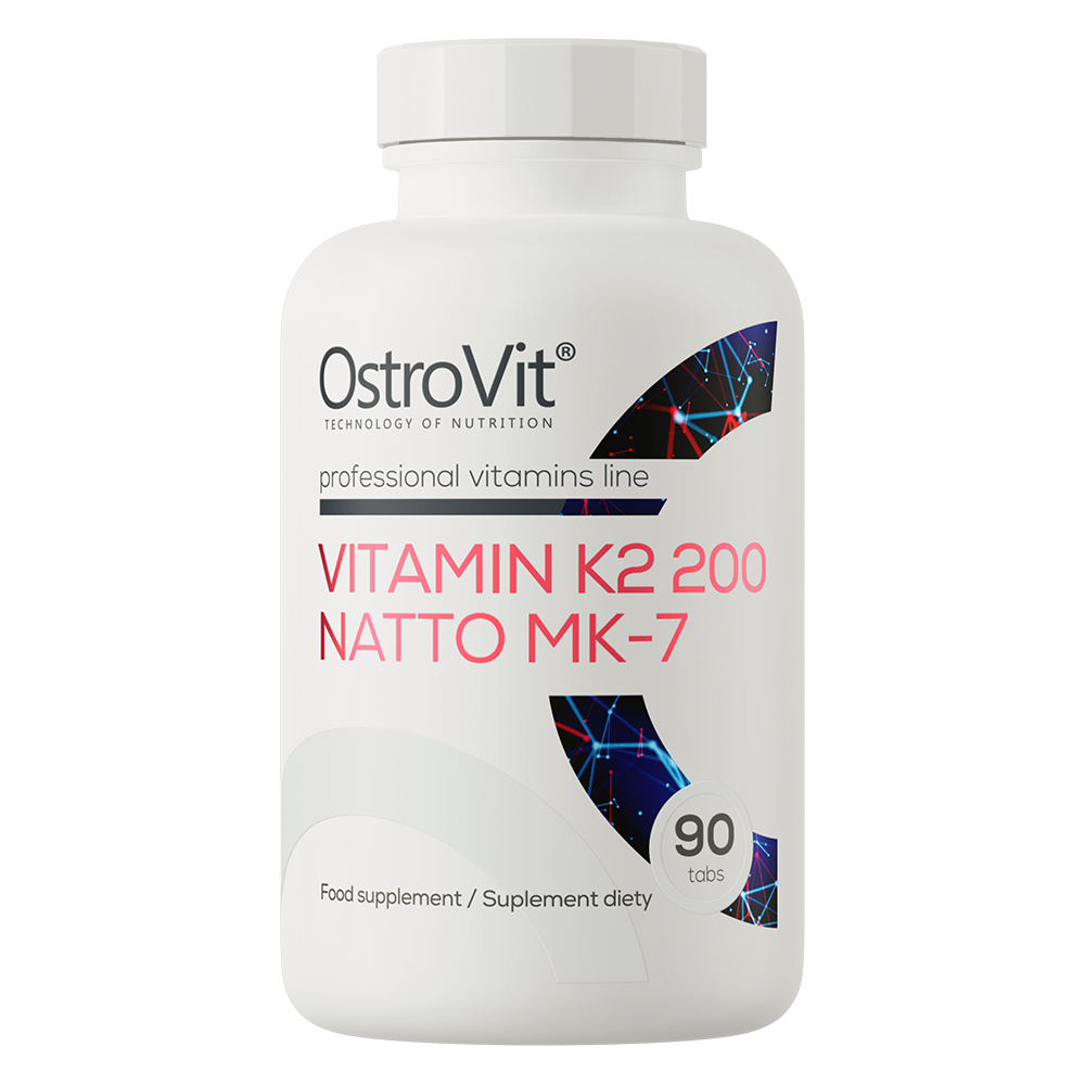 Vitamin K2 200 Natto Mk-7 90 Tablets | Santé Osseuse & Cardiaque