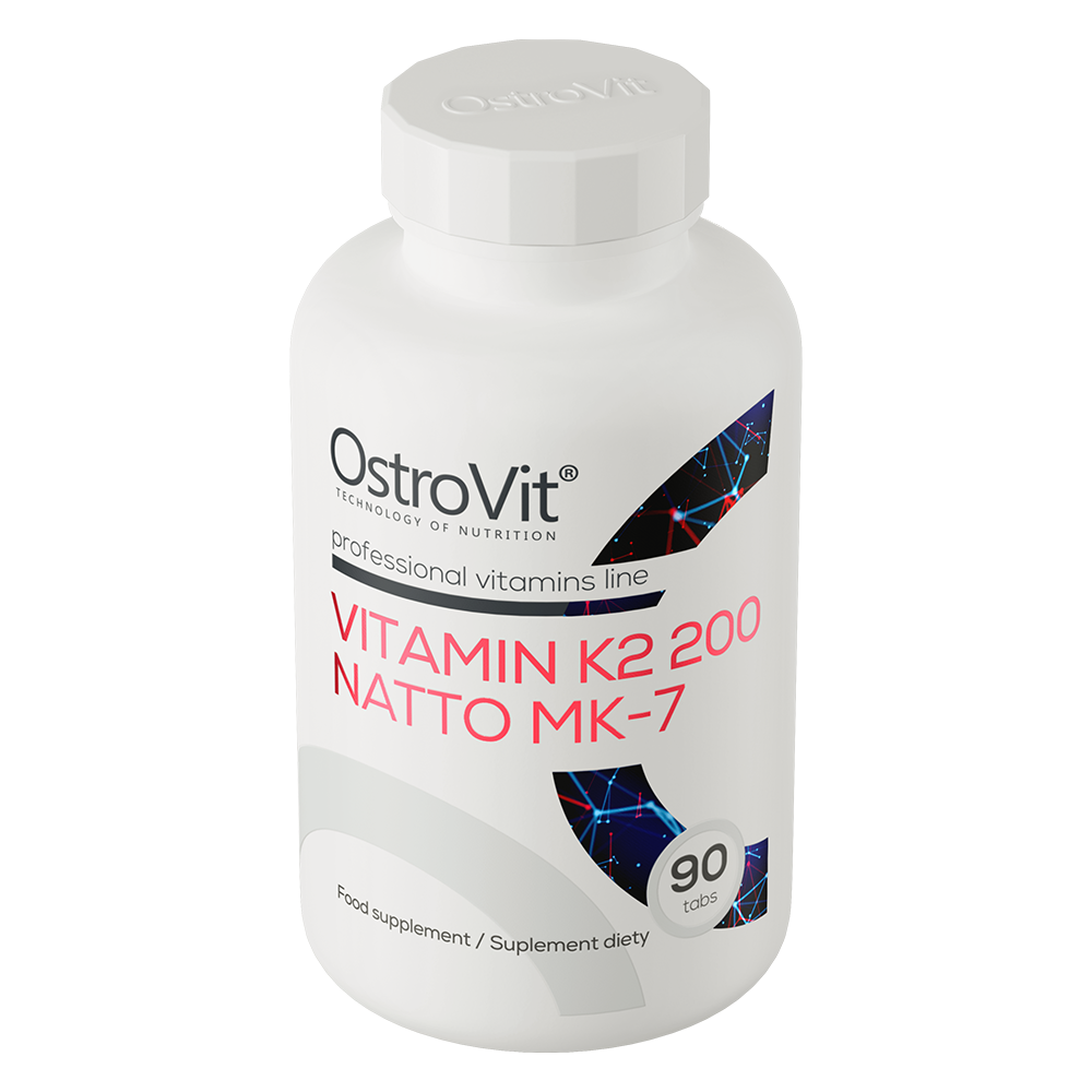 Vitamin K2 200 Natto Mk-7 90 Tablets | Santé Osseuse & Cardiaque