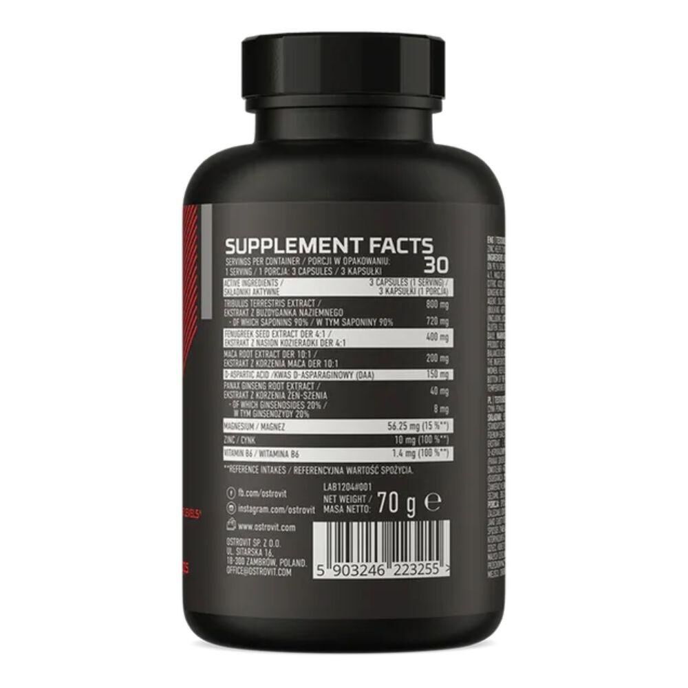 Testo Booster 90 Capsules | Booster Testostérone Naturel thumbnail 3