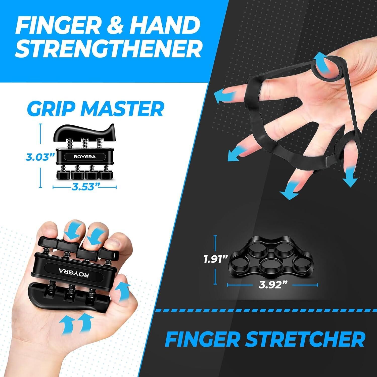 Kit Grip Strength 5 Accessoires | Entraînement Mains, Doigts & Avant-bras  thumbnail 3