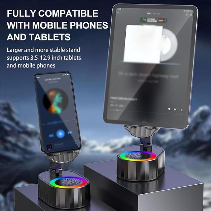 Support De Téléphone Avec Enceinte Et Recharge D’appoint thumbnail 4