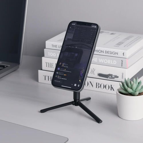 Vr-12 – Trépied Magnétique Support Téléphone Carabiner 360° thumbnail 3