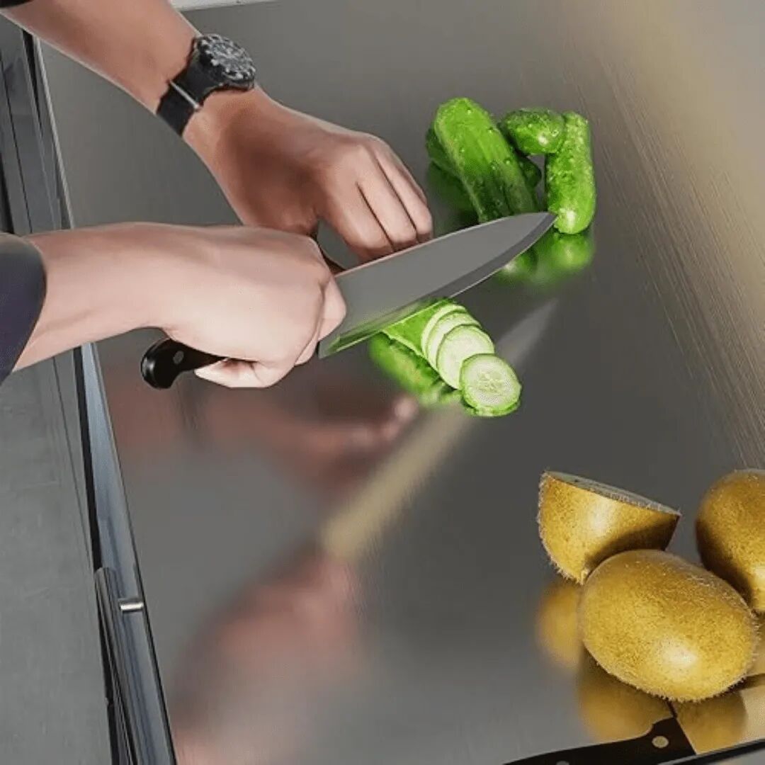 Planche À Découper Professionnelle Antidérapante – Idéale Pour Cuisine, Pizza Et Pain thumbnail 4