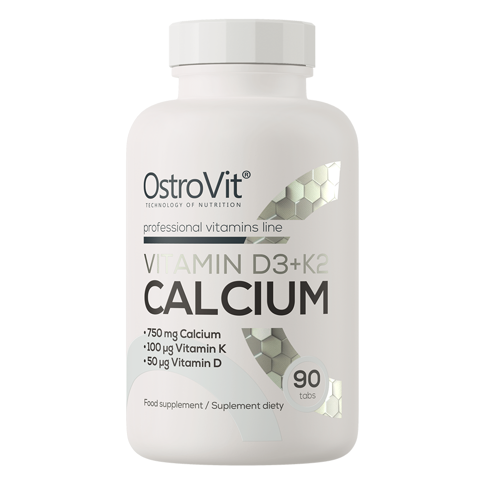 Vitamine D3 + K2 + Calcium – Pour Santé Osseuse Et Dentaire