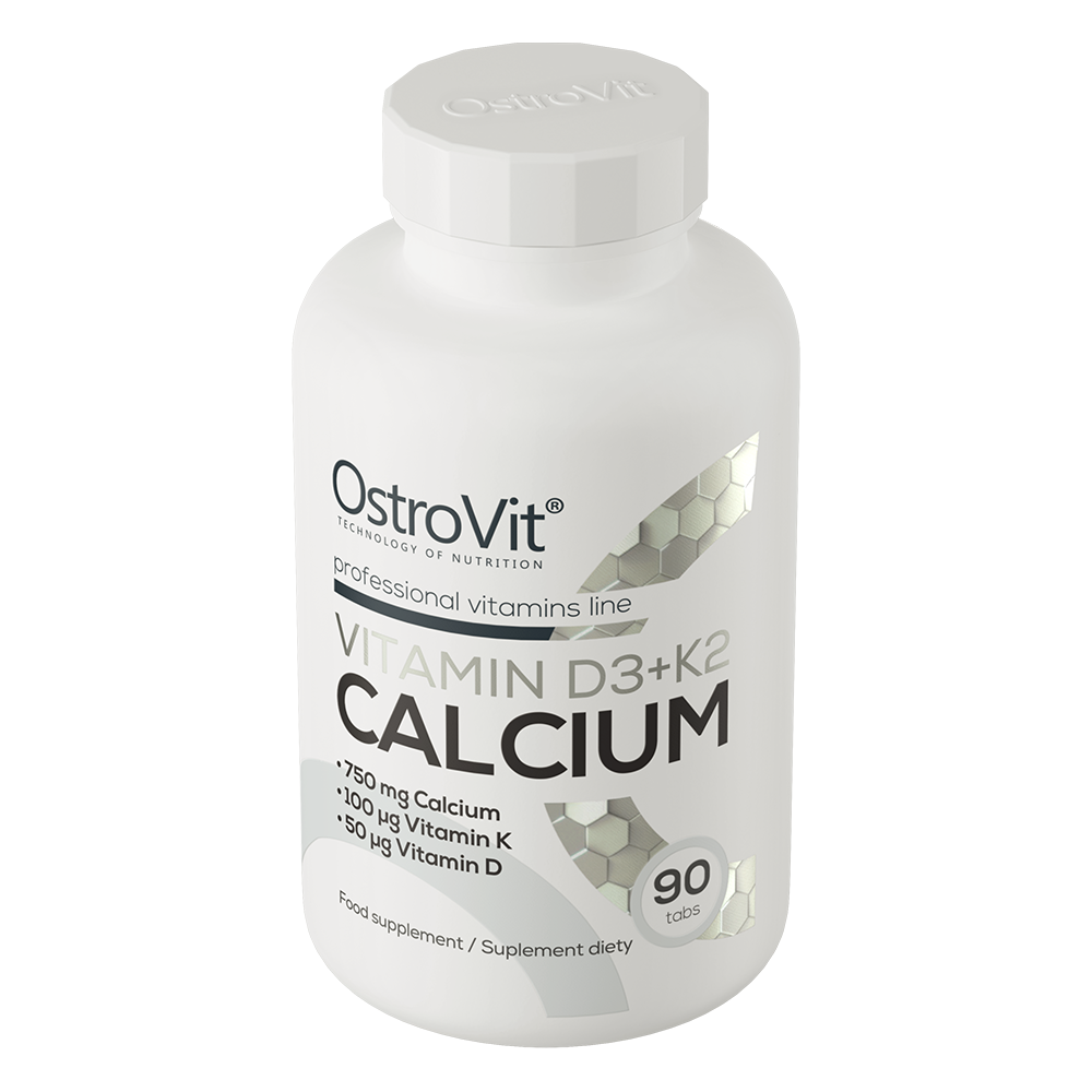 Vitamine D3 + K2 + Calcium – Pour Santé Osseuse Et Dentaire