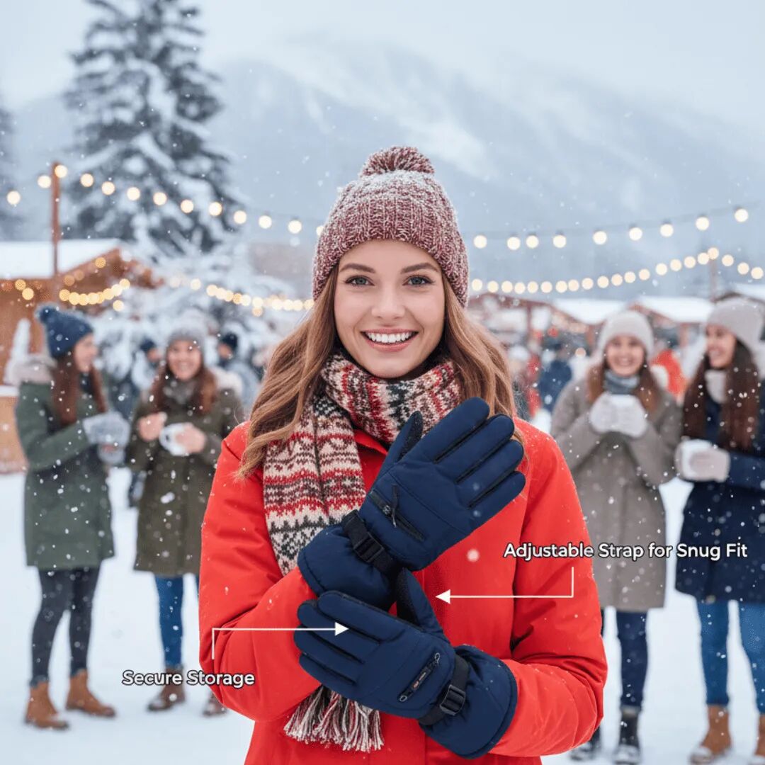Gants D’hiver Toutes Saisons Pour Hommes Et Femmes – Chauds, Pratiques Et Adaptés Au Froid thumbnail 6