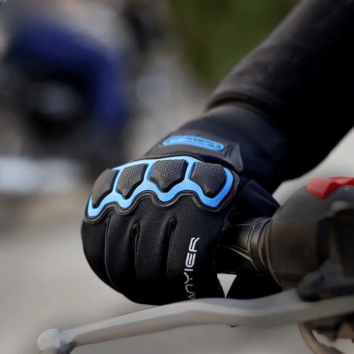Gants De Moto De Respirants Et Écran Tactile Pour Vélo De Course, Escalade Et Sports (colleur Aléatoire)