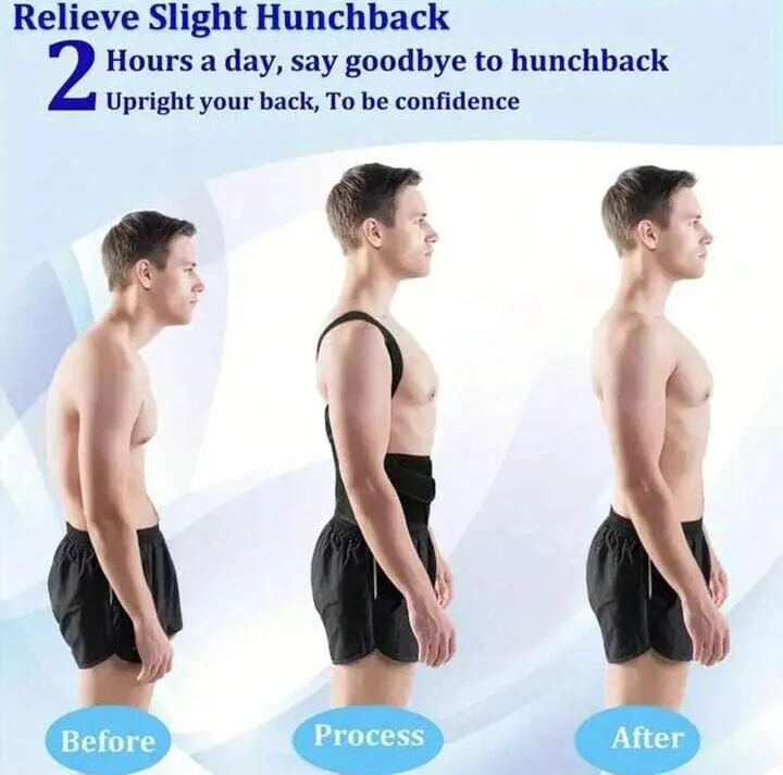 Ceinture Correctrice De Posture Réglable Pour Hommes Et Femmes thumbnail 6