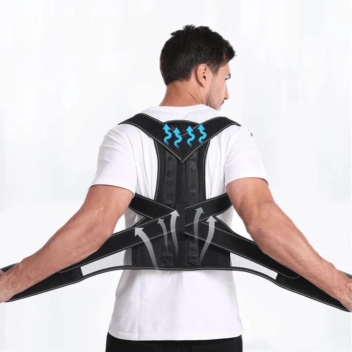 Ceinture Correctrice De Posture Réglable Pour Hommes Et Femmes thumbnail 7