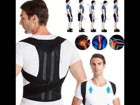 Ceinture Correctrice De Posture Réglable Pour Hommes Et Femmes thumbnail 8